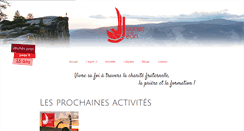 Desktop Screenshot of jeunesdesaintjean.org